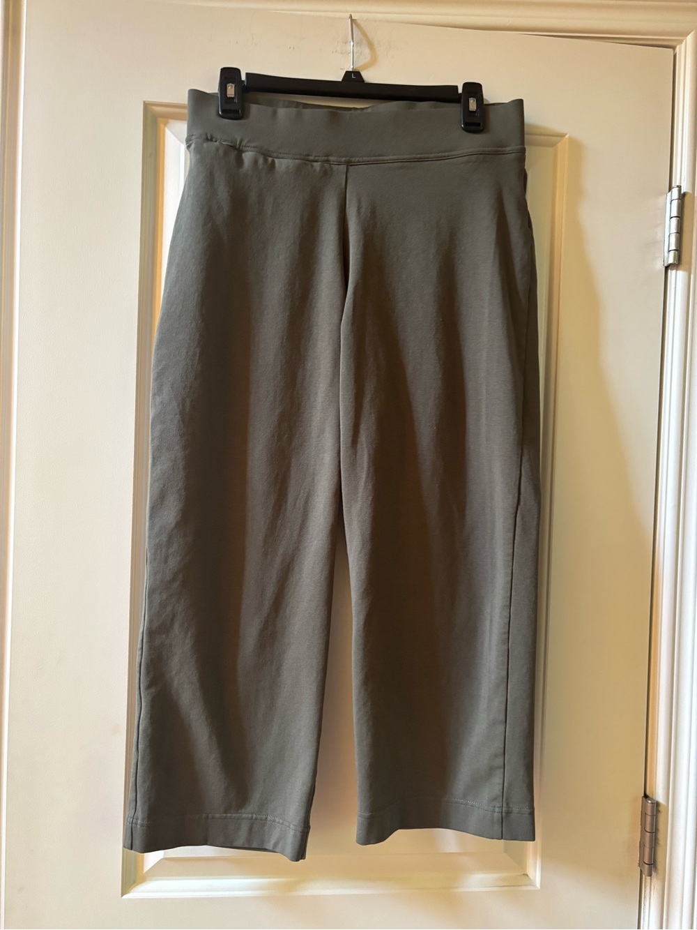 Lands' End Olive Green Pull-On Pants